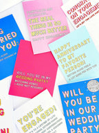 Will You Be My Bridesmaid Funny Bridesmaid Proposal Card by Five Dot Post