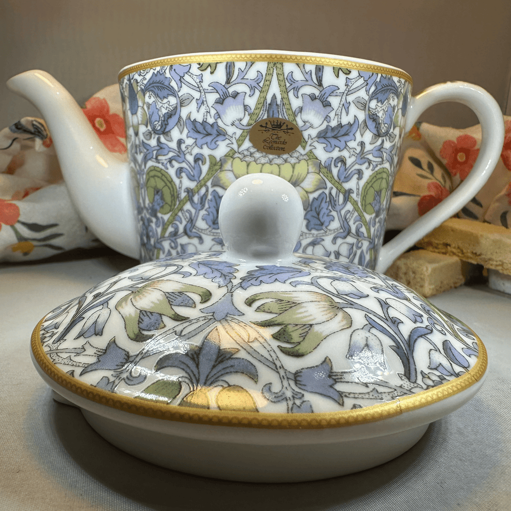 William Morris Lodden Fine China Teapot Gifts La Vie Bien William Morris Lodden Fine China Teapot