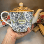 William Morris Lodden Fine China Teapot Gifts La Vie Bien William Morris Lodden Fine China Teapot