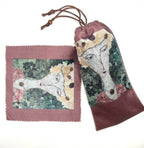 Wine Eye Glass Cover & Lens Cleaning Fabric Eyewear Cases & Holders La Vie Bien Wine Eye Glass Cover & Lens Cleaning Fabric
