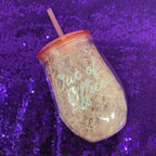 Wine Frosé Slushy Chiller "Out of Office" | Freezable Acrylic Tumbler for Frosé by The Bullish Store