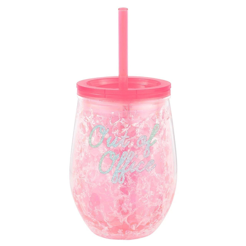 Wine Frosé Slushy Chiller "Out of Office" | Freezable Acrylic Tumbler for Frosé by The Bullish Store