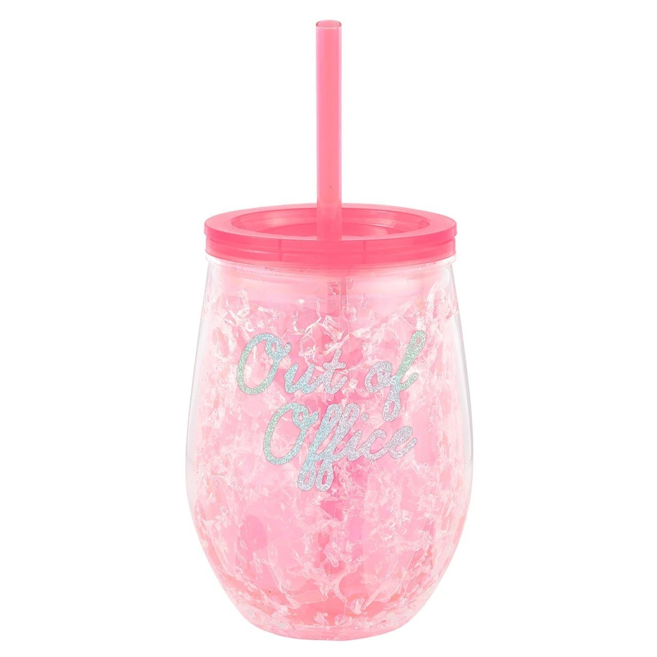 Wine Frosé Slushy Chiller "Out of Office" | Freezable Acrylic Tumbler for Frosé by The Bullish Store
