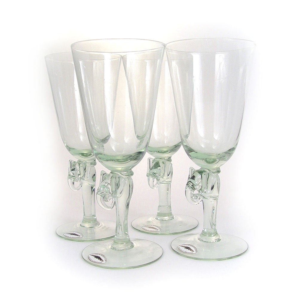Wine Glass with Animal Stem La Vie Bien Wine Glass with Animal Stem