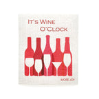 Wine O'Clock Swedish Dishcloth Swedish Dishcloths La Vie Bien Wine O'Clock Swedish Dishcloth
