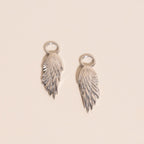 Wing Chunky Huggie Hoop Charms by Oh Clementine