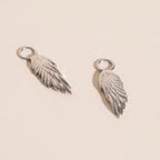 Wing Chunky Huggie Hoop Charms by Oh Clementine