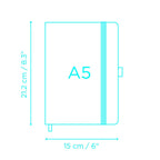 Wink Pop Art Notebook with 190 Dot Grid Pages Notebook La Vie Bien Wink Pop Art Notebook with 190 Dot Grid Pages