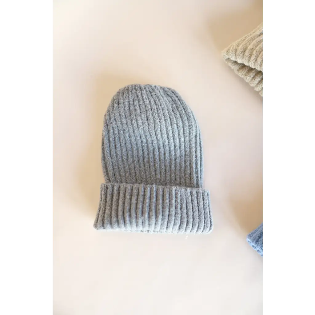Super Soft Cream Beanie for Adults