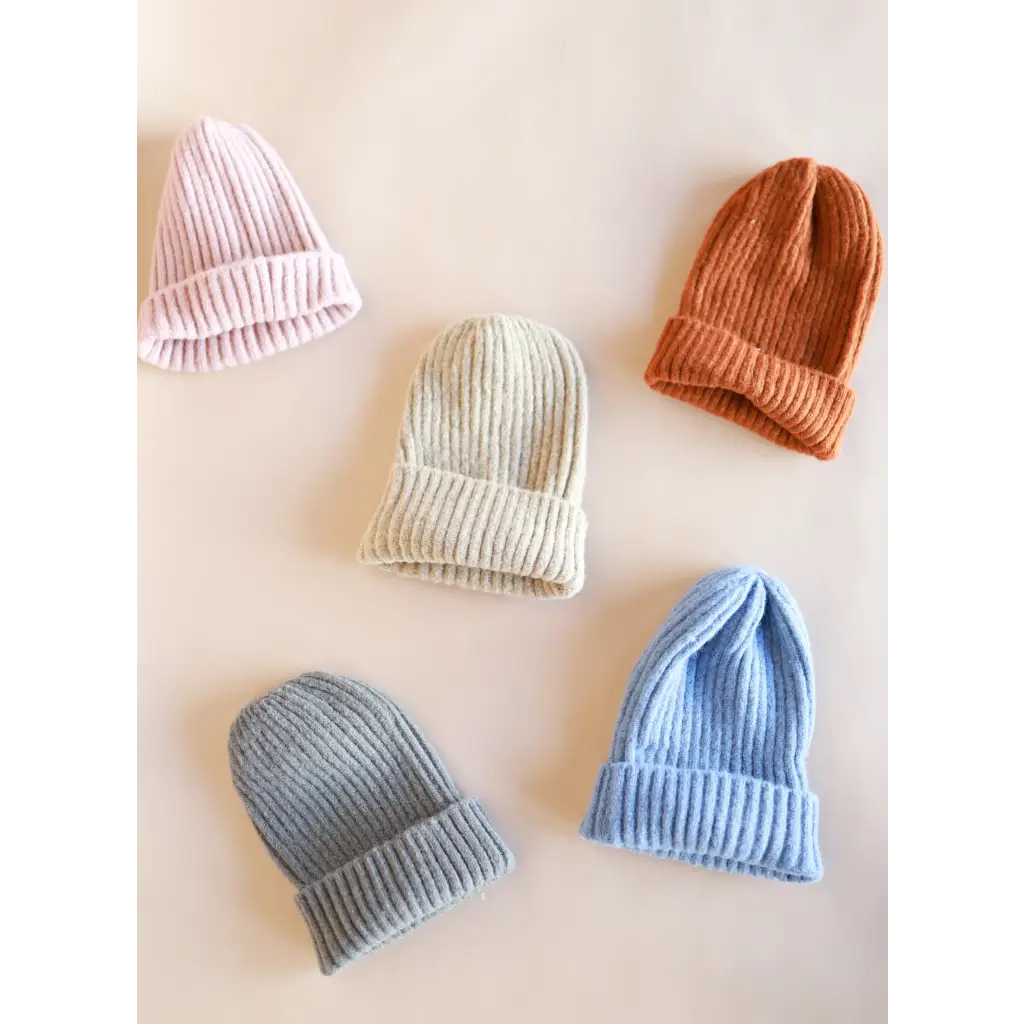 Super Soft Cream Beanie for Adults