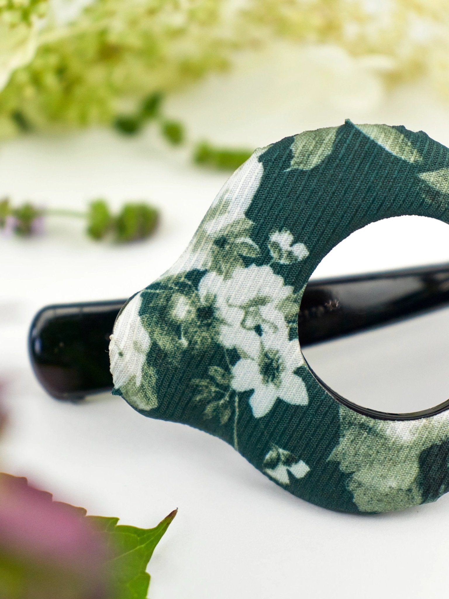 Winter Rose Arc Hair Clip by Ash & Rose