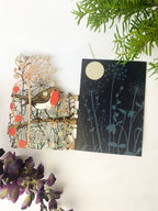 Winter's Tale Robin Lasercut Christmas Seasonal Card by Ash & Rose