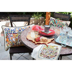 Wisconsin Hand - Embroidered Pillow Pillows La Vie Bien Wisconsin Hand - Embroidered Pillow