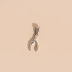 Wishbone Necklace Charm by Oh Clementine