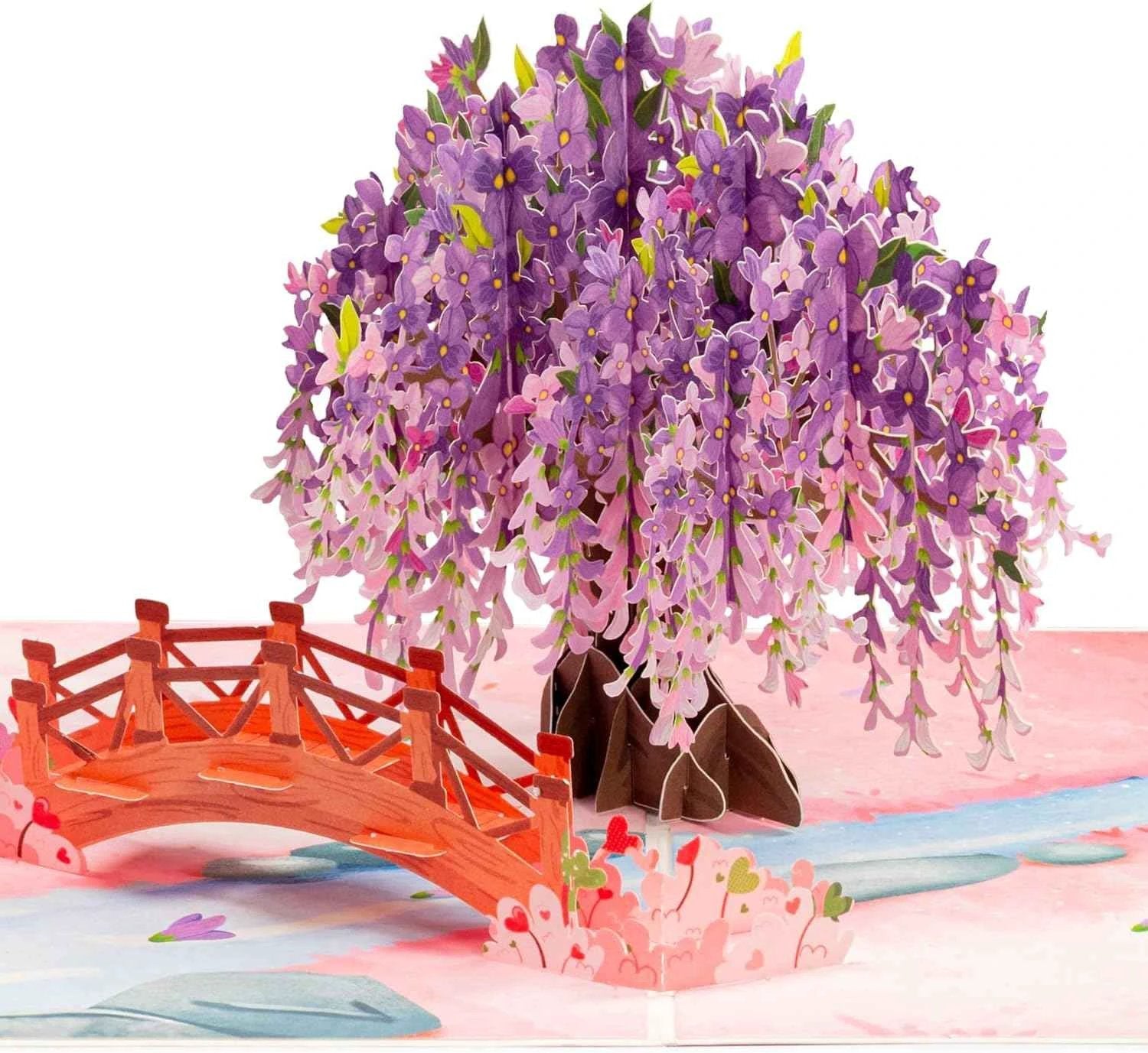 Wisteria Pop Up Card - Frndly by Paper Love