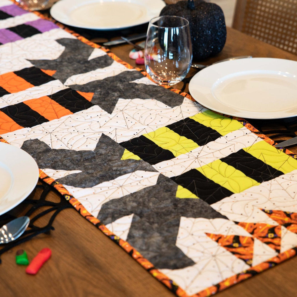 Witches Feet Table Runner Precut Quilt Kit Quilt Kit La Vie Bien Witches Feet Table Runner Precut Quilt Kit