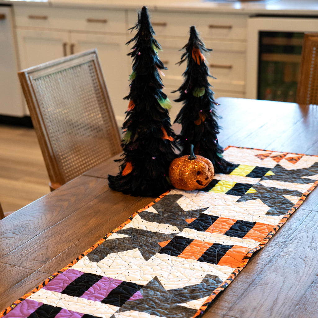 Witches Feet Table Runner Precut Quilt Kit Quilt Kit La Vie Bien Witches Feet Table Runner Precut Quilt Kit