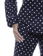 Women's 100% Cotton Flannel Pajama Sleepwear Set pajama-sets La Vie Bien Women's 100% Cotton Flannel Pajama Sleepwear Set