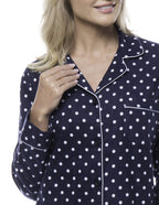 Women's 100% Cotton Flannel Pajama Sleepwear Set pajama-sets La Vie Bien Women's 100% Cotton Flannel Pajama Sleepwear Set