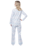 Women's 100% Cotton Flannel Pajama Sleepwear Set pajama-sets La Vie Bien Women's 100% Cotton Flannel Pajama Sleepwear Set
