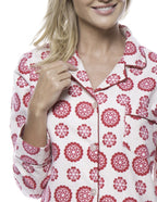 Women's 100% Cotton Flannel Pajama Sleepwear Set pajama-sets La Vie Bien Women's 100% Cotton Flannel Pajama Sleepwear Set