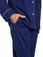 Women's 100% Cotton Flannel Pajama Sleepwear Set pajama-sets La Vie Bien Women's 100% Cotton Flannel Pajama Sleepwear Set
