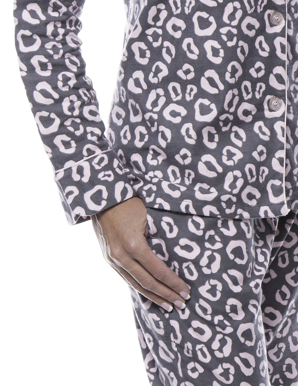 Women's 100% Cotton Flannel Pajama Sleepwear Set pajama-sets La Vie Bien Women's 100% Cotton Flannel Pajama Sleepwear Set