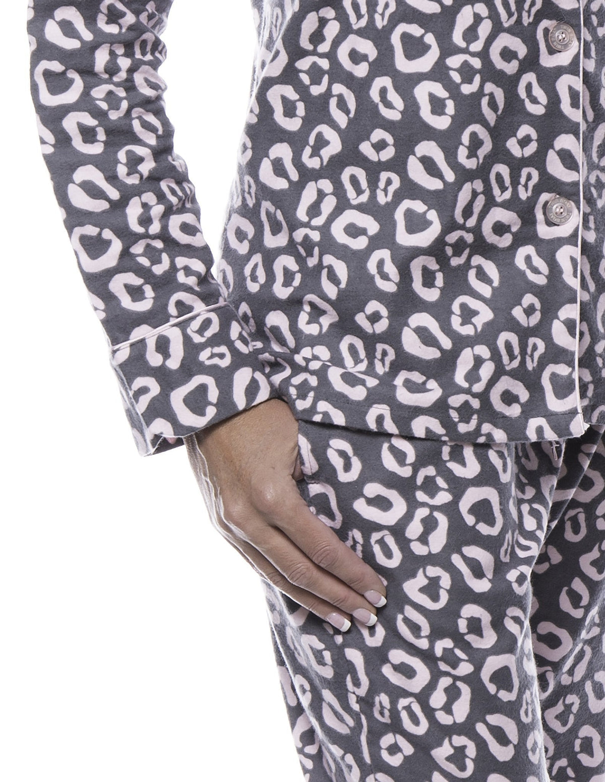 Women's 100% Cotton Flannel Pajama Sleepwear Set pajama-sets La Vie Bien Women's 100% Cotton Flannel Pajama Sleepwear Set