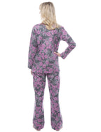 Women's 100% Cotton Flannel Pajama Sleepwear Set pajama-sets La Vie Bien Women's 100% Cotton Flannel Pajama Sleepwear Set