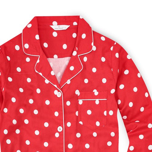 Womens 100% Cotton Pajama Set with Pockets pajama-sets La Vie Bien Womens 100% Cotton Pajama Set with Pockets