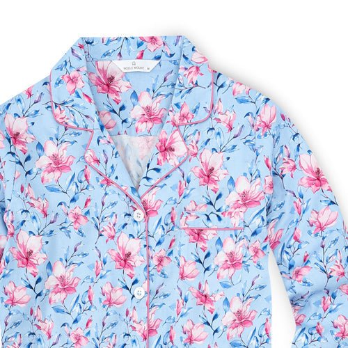 Womens 100% Cotton Pajama Set with Pockets pajama-sets La Vie Bien Womens 100% Cotton Pajama Set with Pockets