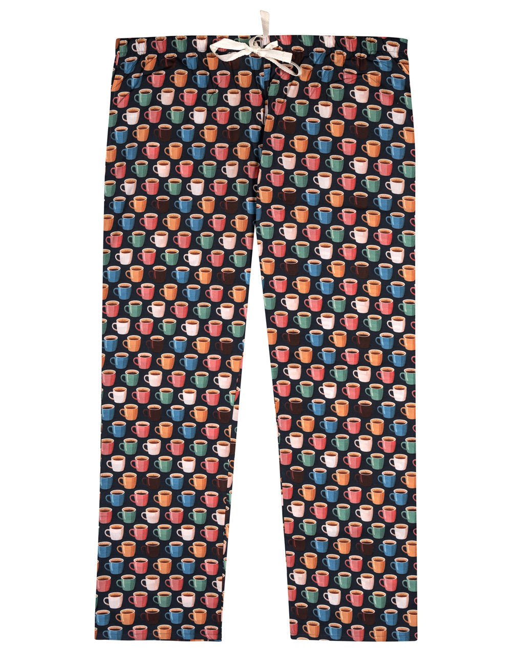 Womens 100% Cotton Poplin Lounge Pant pajama-bottoms La Vie Bien Womens 100% Cotton Poplin Lounge Pant