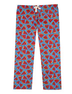 Womens 100% Cotton Poplin Lounge Pant pajama-bottoms La Vie Bien Womens 100% Cotton Poplin Lounge Pant