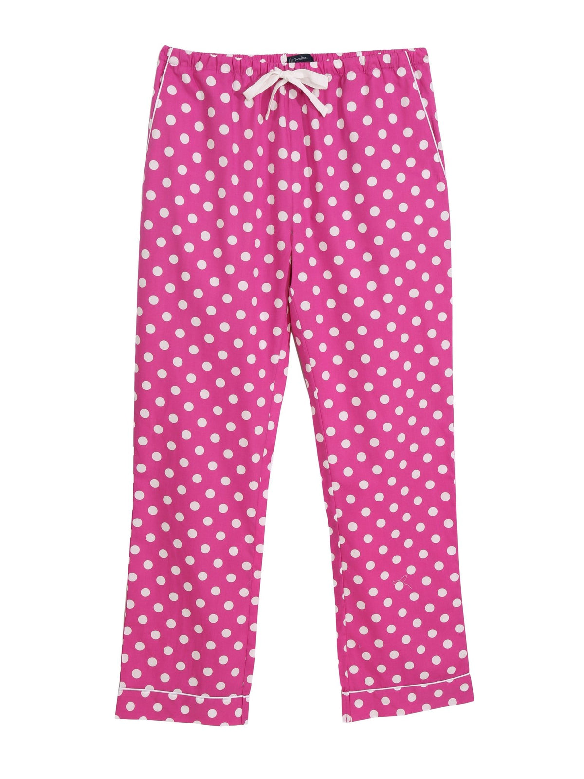 Womens 100% Cotton Poplin Lounge Pant pajama-bottoms La Vie Bien Womens 100% Cotton Poplin Lounge Pant