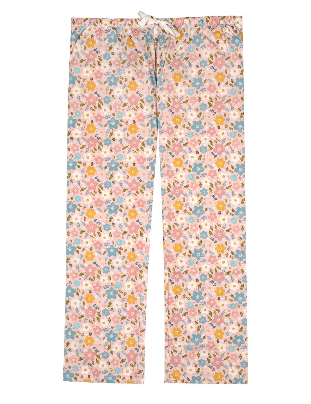 Womens 100% Cotton Poplin Lounge Pant pajama-bottoms La Vie Bien Womens 100% Cotton Poplin Lounge Pant