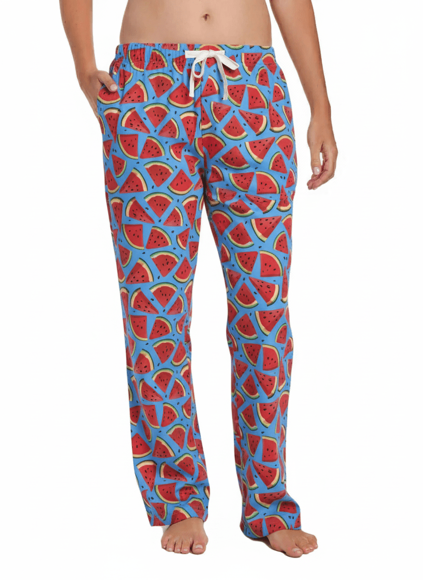 Womens 100% Cotton Poplin Lounge Pant pajama-bottoms La Vie Bien Womens 100% Cotton Poplin Lounge Pant