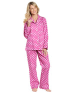 Womens 100% Cotton Poplin Pajama Set pajama-sets La Vie Bien Womens 100% Cotton Poplin Pajama Set
