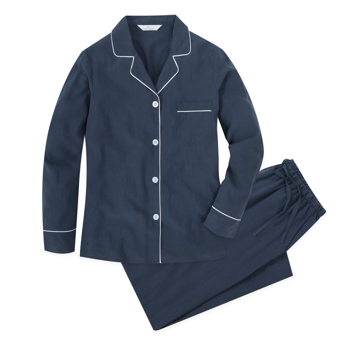 Womens 2-Piece Cooling Pajama Set made from Eucalyptus Tencel - Hypoallergenic and Eco-Friendly Fabric pajama-sets La Vie Bien Womens 2-Piece Cooling Pajama Set made from Eucalyptus Tencel - Hypoallergenic and Eco-Friendly Fabric