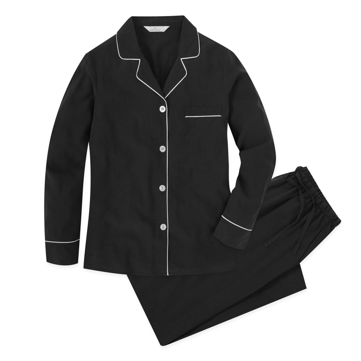 Womens 2-Piece Cooling Pajama Set made from Eucalyptus Tencel - Hypoallergenic and Eco-Friendly Fabric pajama-sets La Vie Bien Womens 2-Piece Cooling Pajama Set made from Eucalyptus Tencel - Hypoallergenic and Eco-Friendly Fabric