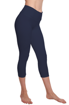 Women's Bamboo Viscose/Cotton Capri Style Leggings by Spun Bamboo