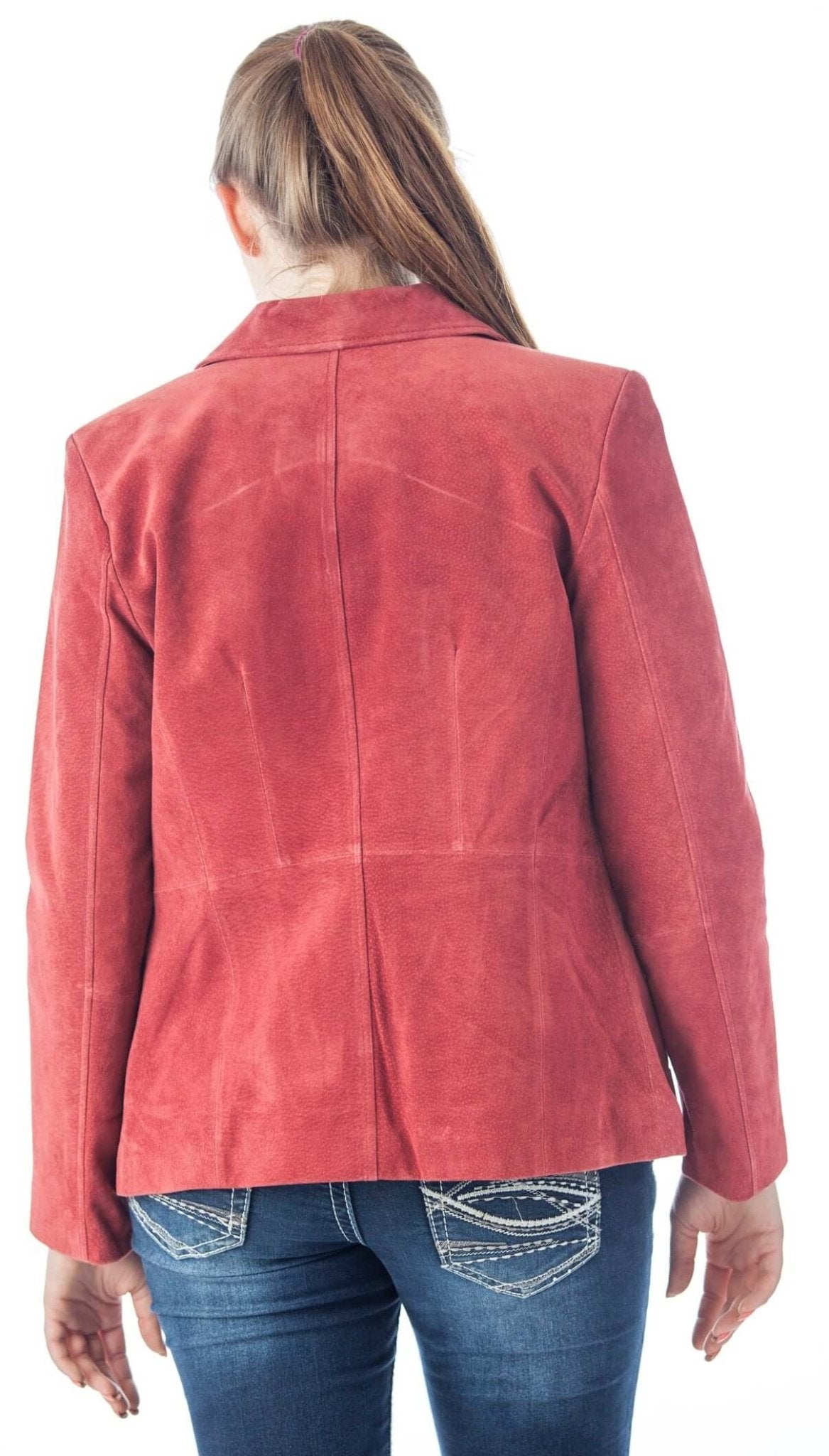 Women's Genuine Suede Leather Fashion Jacket - Imported Apparel La Vie Bien Women's Genuine Suede Leather Fashion Jacket - Imported