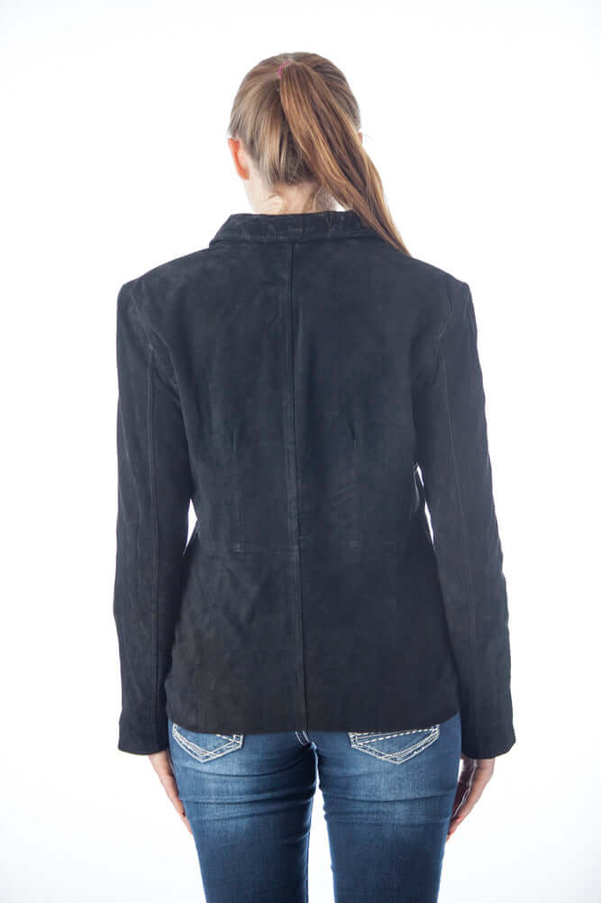 Women's Genuine Suede Leather Fashion Jacket - Imported Apparel La Vie Bien Women's Genuine Suede Leather Fashion Jacket - Imported