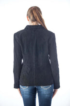 Women's Genuine Suede Leather Fashion Jacket - Imported Apparel La Vie Bien Women's Genuine Suede Leather Fashion Jacket - Imported