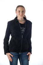 Women's Genuine Suede Leather Fashion Jacket - Imported Apparel La Vie Bien Women's Genuine Suede Leather Fashion Jacket - Imported