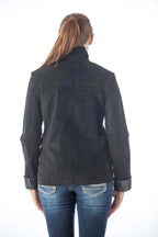Women's Genuine Suede Leather Fashion Jacket - Imported Apparel La Vie Bien Women's Genuine Suede Leather Fashion Jacket - Imported