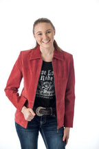 Women's Genuine Suede Leather Fashion Jacket - Imported Apparel La Vie Bien Women's Genuine Suede Leather Fashion Jacket - Imported