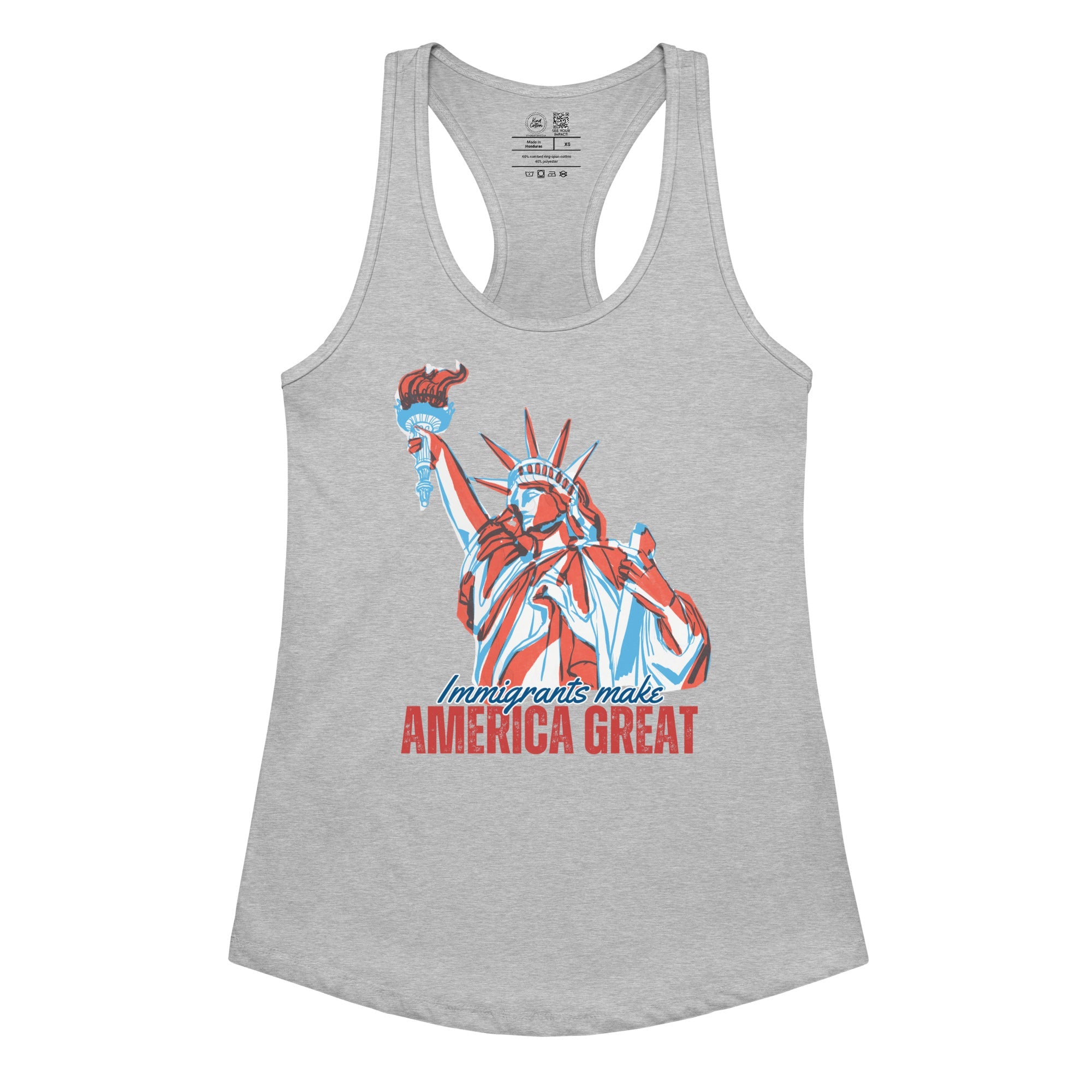 Immigrants Make America Great Racerback