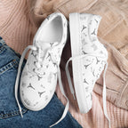 Women’s Parisian Elegance lace-up canvas shoes by La Vie Bien
