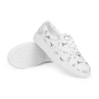 Women’s Parisian Elegance lace-up canvas shoes by La Vie Bien