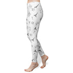 Women's Parisian Dreams High Waist Yoga Leggings - Eiffel Tower, Arc de Triomphe, Wine glasses, bistro table with chairs Leggings La Vie Bien Women's Parisian Dreams High Waist Yoga Leggings - Eiffel Tower, Arc de Triomphe, Wine glasses, bistro table with chairs